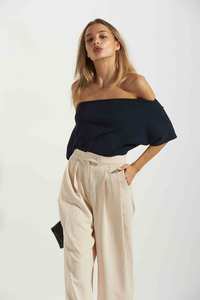 199 Under: Knuefermann Senna Top - Black