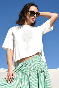 Cooper Keep To The Script T-Shirt - White