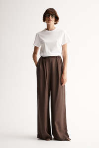 Elka Collective: Elka Collective Isabella Pant - Cocoa