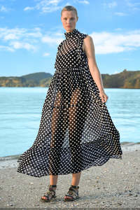 Trelise Cooper Collections: Trelise Cooper You Tier Me Up Dress - Black/White