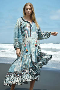 Cooper Power Puff Girl Dress - Blue