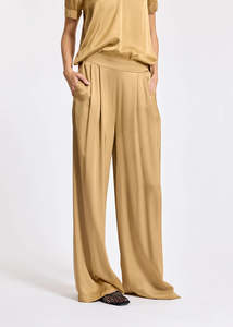 Lauren Vidal: Lauren Vidal Cinzialy Pants - Dune