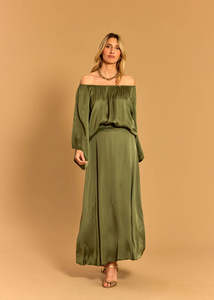 Lauren Vidal: Lauren Vidal Bettinaly Skirt - Pistachio