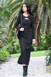 Coop Curate: Coop Date Night Dress & Bolero - Black