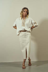 Mos Mosh: Mos Mosh Mella Nature Skirt - Nature