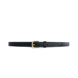Kathryn Wilson Lauren Belt - Black Calf