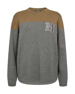 Mos Mosh: Mos Mosh Fast Tani Long Sleeve Knit - Grey Melange