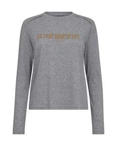 Mos Mosh: Mos Mosh Paige Long Sleeve Tee - Grey