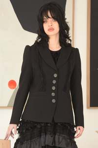 Outerwear: Trelise Cooper Cinch You've Been Gone Jacket - Black