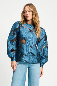Pom: Pom Dashing Nights Organza Blouse