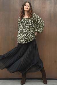 249 Under: Curate Forever Long Skirt - Black