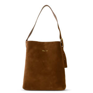 Kathryn Wilson Tobi Tote - Tan Suede
