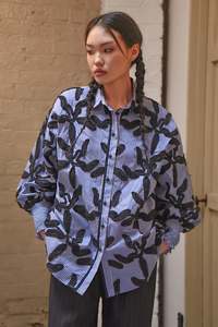 Trelise Cooper Time to Shir Shirt - Blue Stripe