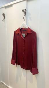 Lauren Vidal Fab Blouse - Rouge