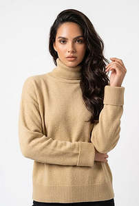 Outerwear: Harlem Honey Knit - Caramel