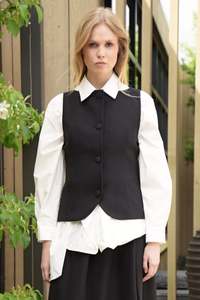 Trelise Cooper Vest Is Best Vest - Black