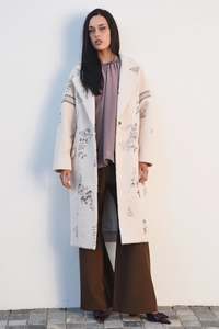 Outerwear: Trelise Cooper Gossip Pearl Coat - Vintage