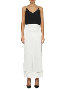 Luxe Deluxe Look Twice Split Leg Pant (Size 8)