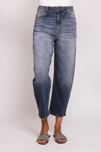 399 Under: Zhrill Iza Straight Fit Jeans - Blue