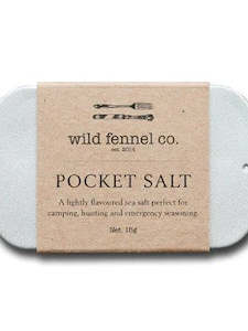 Homewares: Wild Fennel Co Pocket Salt