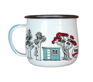 Homewares: Aotearoa Enamel Mugs
