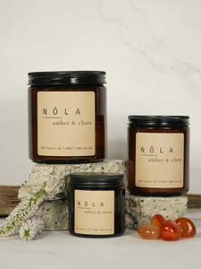 Nola Candles - Amber & Clove