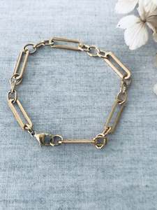 Accessories: Cable Link Bracelet