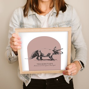 Products: dino range – Triceratops