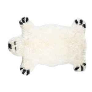 Sheepskin Rug Polar Bear - Bowron Sheepskin Tannery & Factory