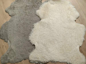 Shorn / Curly Lambskin Pelt - Bowron Sheepskin Tannery & Factory