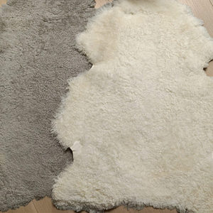 Products: Shorn / Curly Lambskin Pelt - Bowron Sheepskin Tannery & Factory