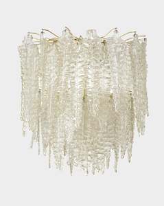 Ceiling Light: Venini chandelier, Italy 1960'