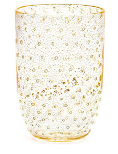 Glassware: LAGUNA-B "Bolle" Tumbler Crystal /Gold (4 colours available)