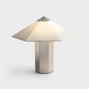 Table Lamp: Table lamp Phira Brushed Stainless steel