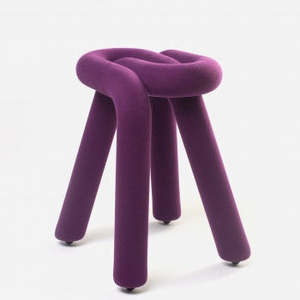 Moustache Editions: Moustache Bold Stool - Purple