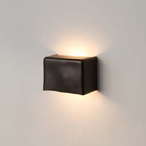 Scape Wall Light in Darkened Brass