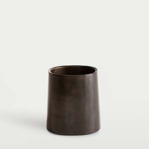 Taper Pen Stand in Darkened Brass