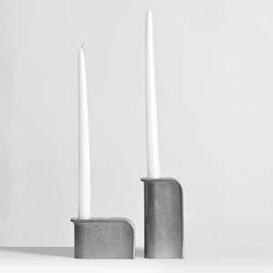 Eave Candle Holder in Aluminium (set of two)