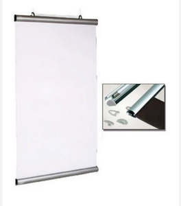 Aluminium AO  Landscape Poster Hanging snap Rail 1190mm