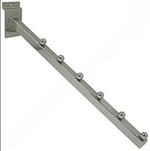 Slatwall Metal Display Acessories: Slatwall  6 Ball Waterfall Display Hanger