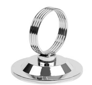 Card Holder 21/2" Chrome ring Style