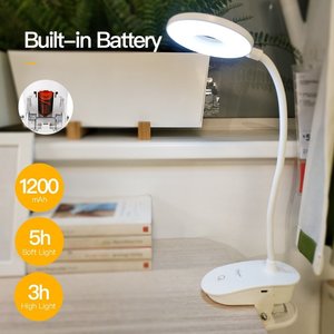Products: White Acrylic Desk Lamp with Clip – Shopmakers