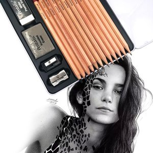 Products: 6H-8B Artist Professional Graphite Pencils 16 Pcs Set – Shopmakers