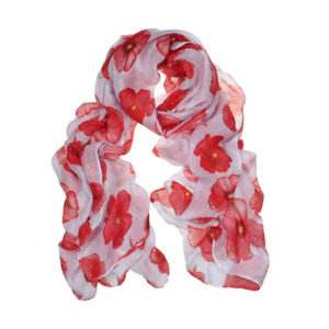 Products: Women’s Fashion Long Scarves with Flowers – Shopmakers