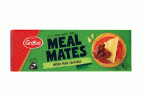 Meal Mates Mixed Veggie Crackers – Griffin’s – 230g
