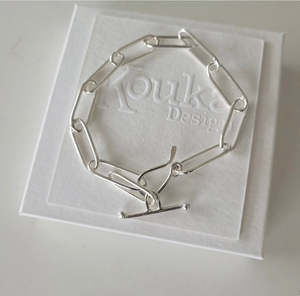 Sterling Silver Linked Bracelet