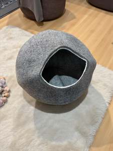 Felted Cat Cave/ Pods - Brown