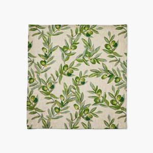 Dining And Tableware 1: Olive Green Napkins- Set of 4