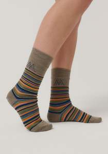 Accessories 2: Merinomink - Striped Merino Sock