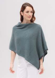 Merinomink - Two Tone Poncho - multiple colours
